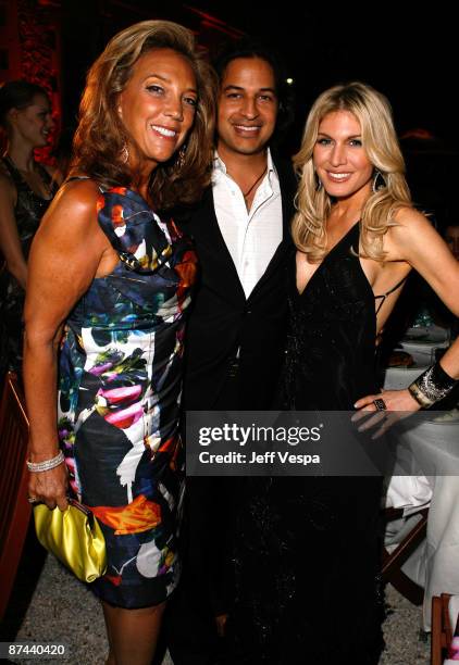 Denise Rich , Hofit Golan and guest at The Art of Elysium's first annual PARADIS with Cartier and Relativity Media at the Soho House Grey Goose Party...
