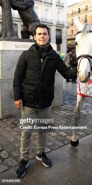 Sergio Alvarez Moya presents Madrid Horse Week 2017 on November 14, 2017 in Madrid, Spain.