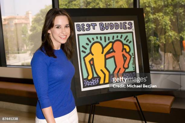 Lacey Chabert attends the Audi Best Buddies Challenge's private reception at the Equinox - Westwood on May 16, 2009 in Westwood, Los Angeles,...