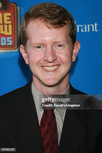 Game show champion Ken Jennings attends the 1st annual Game Show Network's Game Show Awards at the Wilshire Theatre on May 16, 2009 in Beverly Hills,...