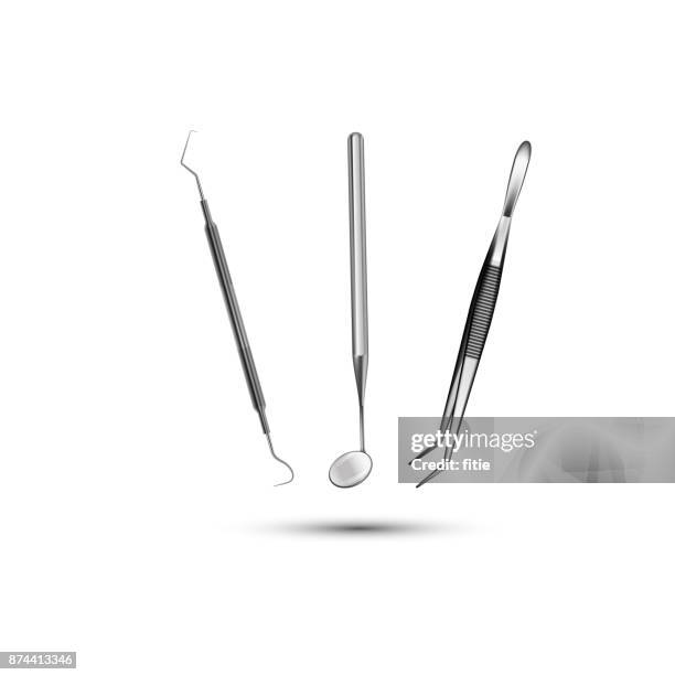 dental instruments,protect tooth - dentist stock illustrations