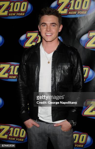 Singer and actor Jesses McCartney attends Z100's Zootopia 2009 at the Izod Center on May 16, 2009 in East Rutherford, New Jersey.