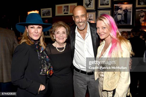 Maria Cuomo Cole, Matilda Cuomo, David Belafonte and Malena Belafonte attend NINETY YEARS OF GALLAGHERS New York's iconic steakhouse at Gallaghers...