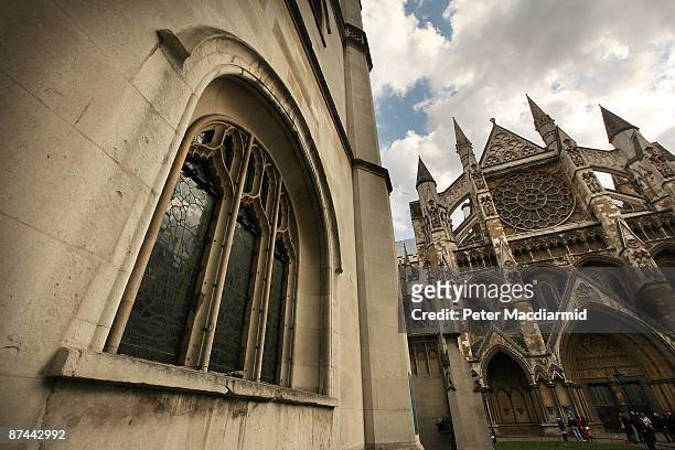 St. Margaret's Church stands in the grounds of Westminster Abbey on May 15, 2009 in London. St. Margaret's Church is launching a £2 million appeal to...