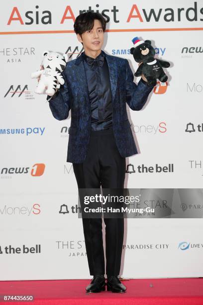 South Korean actor Park Hae-Jin attends the 2017 Asia Artist Awards on November 15, 2017 in Seoul, South Korea.