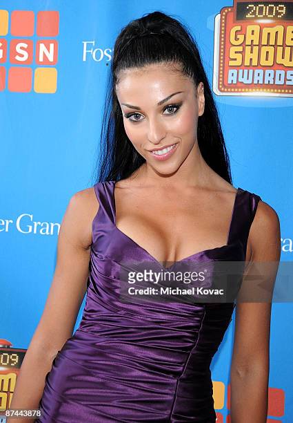 Dancer Lilit Avagyan arrives at the GSN's 1st Annual Game Show Awards at the Wilshire Theatre Beverly Hills on May 16, 2009 in Beverly Hills,...