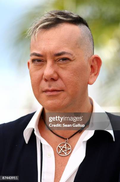 Actor Anthony Wong attend the Vengeance Photocall at the Palais Des Festivals during the 62nd International Cannes Film Festival on May 17, 2009 in...