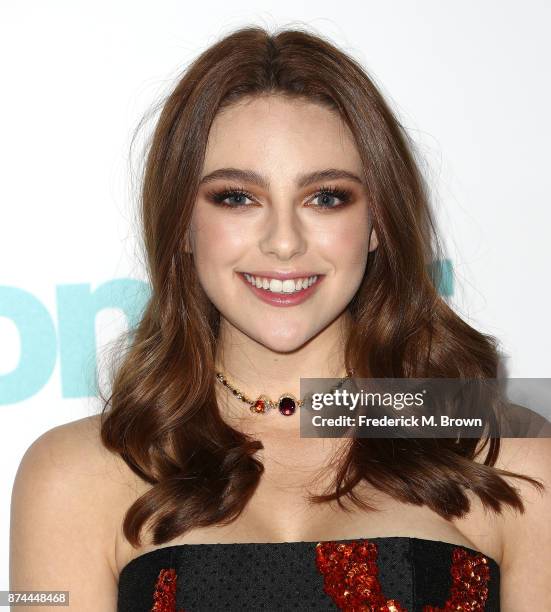 Actress Danielle Rose Russell attends the Premiere of Lionsgate's "Wonder" at the Regency Village Theatre on November 14, 2017 in Westwood,...