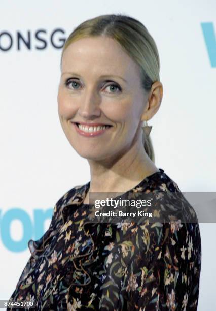 Actress Janel Moloney attends the premiere of Lionsgates's' 'Wonder' at Regency Village Theatre on November 14, 2017 in Westwood, California.