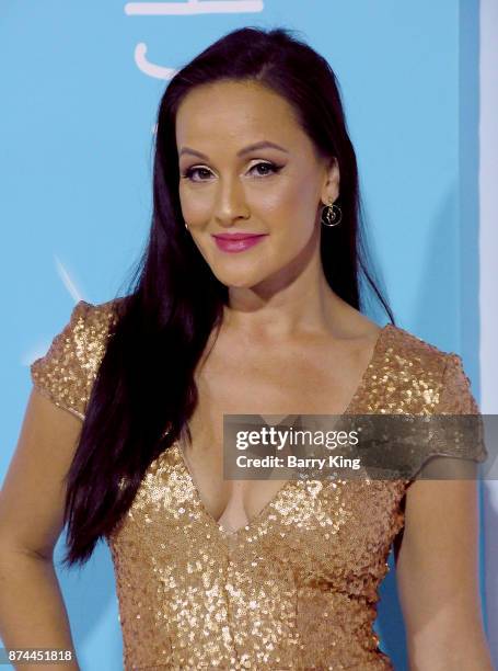Actress Crystal Lowe attends the premiere of Lionsgates's' 'Wonder' at Regency Village Theatre on November 14, 2017 in Westwood, California.