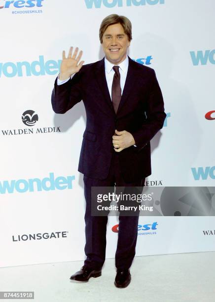 Director Stephen Chbosky attends the premiere of Lionsgates's' 'Wonder' at Regency Village Theatre on November 14, 2017 in Westwood, California.
