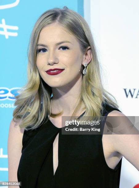 Actress Erika McKitrick attends the premiere of Lionsgates's' 'Wonder' at Regency Village Theatre on November 14, 2017 in Westwood, California.