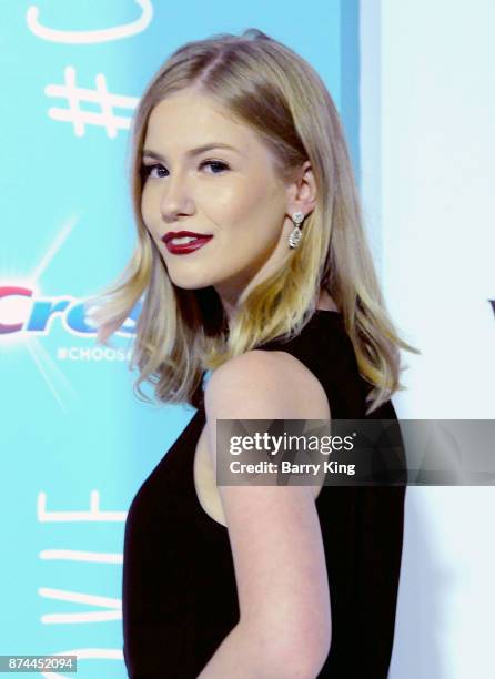 Actress Erika McKitrick attends the premiere of Lionsgates's' 'Wonder' at Regency Village Theatre on November 14, 2017 in Westwood, California.