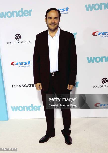 Composer Marcelo Zarvos attends the premiere of Lionsgates's' 'Wonder' at Regency Village Theatre on November 14, 2017 in Westwood, California.