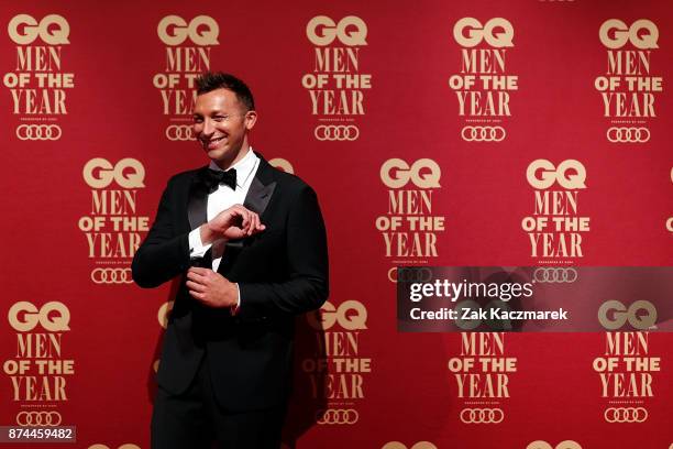 Ian Thorpe attends the GQ Men Of The Year Awards at The Star on November 15, 2017 in Sydney, Australia.