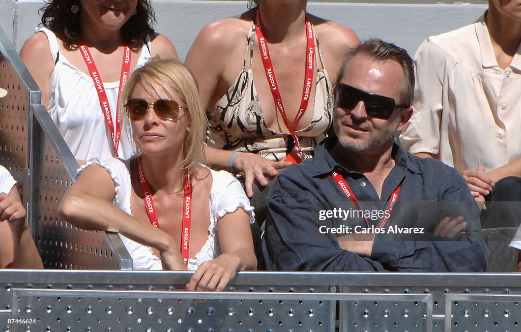 Celebrities Attend Madrid Open Final