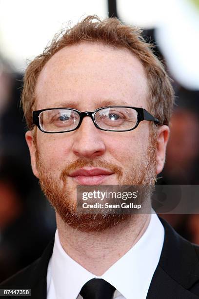 Director James Gray attends the Vengeance Premiere at the Palais Des Festivals during the 62nd International Cannes Film Festival on May 17, 2009 in...