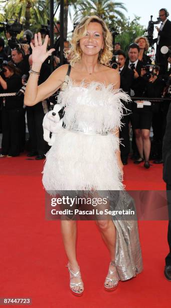 Actress Fiona Gelin attends the Vengeance Premiere at the Palais Des Festivals during the 62nd International Cannes Film Festival on May 17, 2009 in...