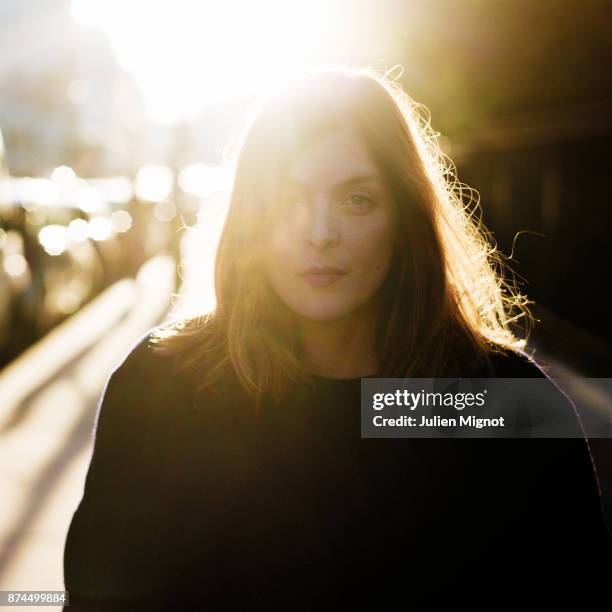 Filmmaker and actress Valerie Donzelli is photographed for Grazia Magazine on October, 2015 in Paris, France.