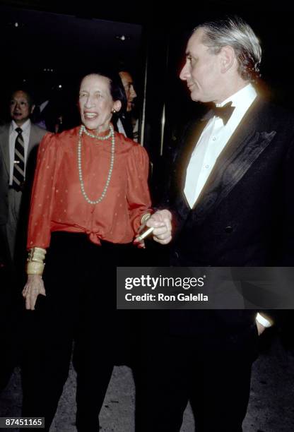 Diana Vreeland and Kenneth Jay Lane