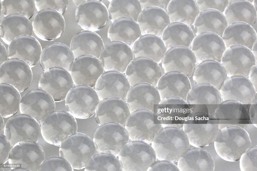 Full frame of Expanded polymer balls