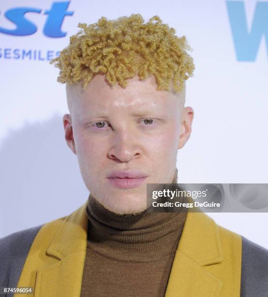 Shaun Ross arrives at the premiere of Lionsgate's "Wonder" at Regency Village Theatre on November 14, 2017 in Westwood, California.