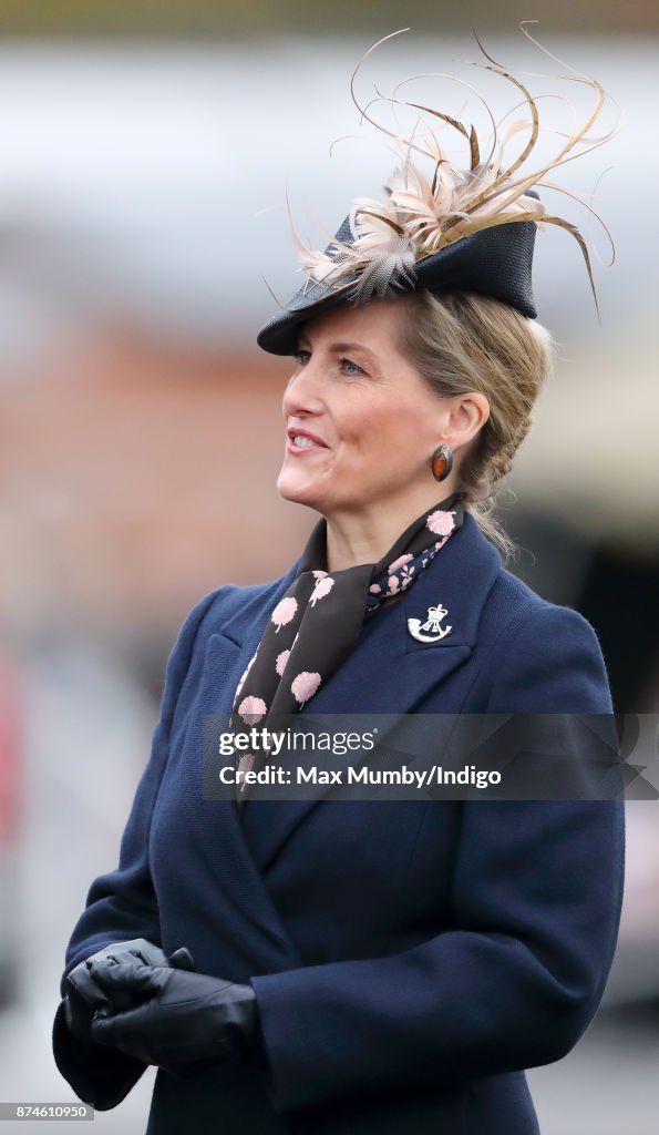 The Countess Of Wessex Attends 5th Battalion The Rifles Homecoming Parade