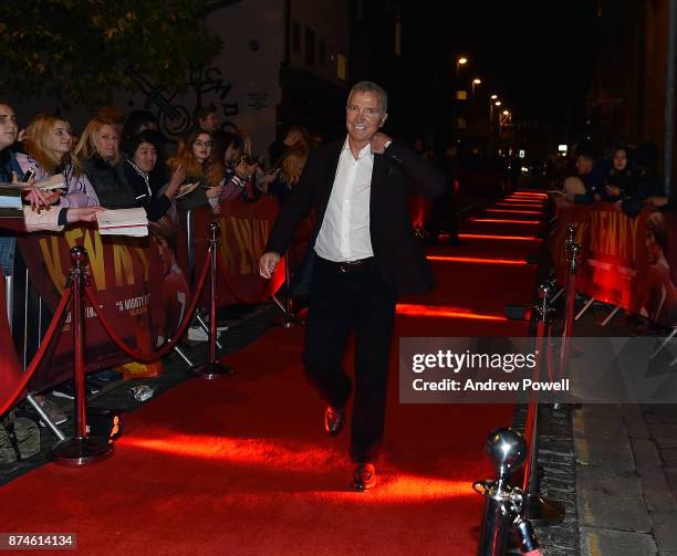 Graeme Souness arrives at the "Kenny" film premiere at the FACT cinema on November 15, 2017 in Liverpool, England.