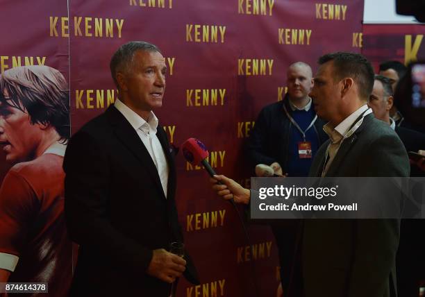 Graeme Souness arrives at the "Kenny" film premiere at the FACT cinema on November 15, 2017 in Liverpool, England.