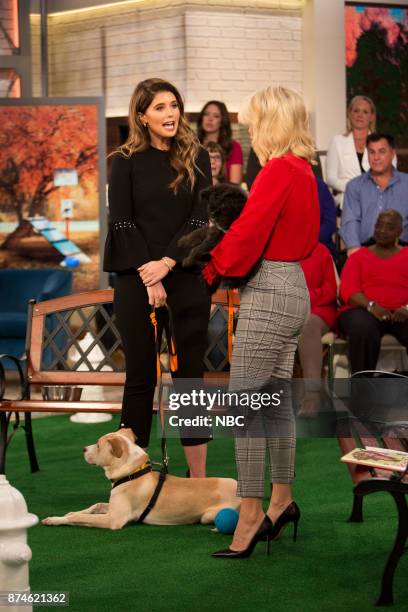 Pictured: Katherine Schwarzenegger and Megyn Kelly on Wednesday, Nov. 15, 2017