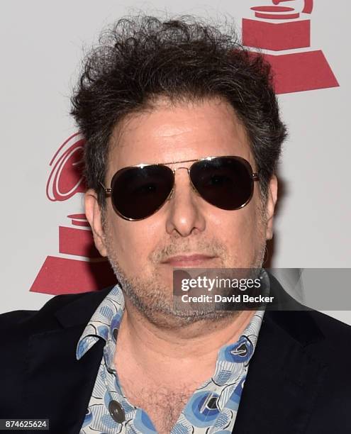 Musician Andres Calamaro attends The Latin Recording Academy's 2017 Special Merit Awards ceremony at the Four Seasons Hotel Las Vegas on November 15,...