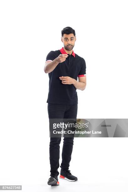 Comedian Hasan Minhaj is photographed for New York Times Magazine on June 6, 2017 in New York City. PUBLISHED IMAGE.