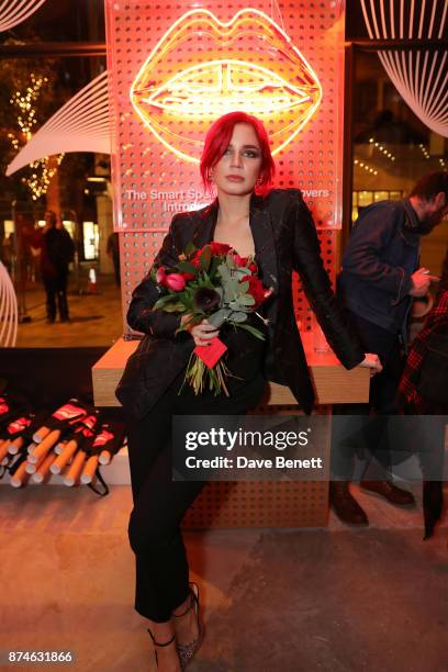 Nikita Andrianova attends the launch of Sonos Song Stories: Bowie - an event honouring David Bowie's work and legacy at Sonos London's new concept...