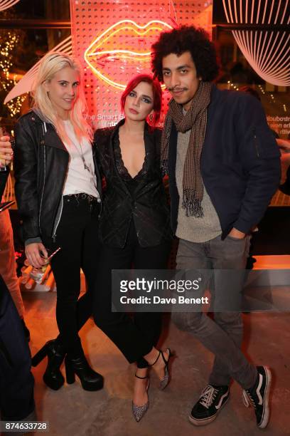 Nikita Andrianova and Twiggy Garcia attend the launch of Sonos Song Stories: Bowie - an event honouring David Bowie's work and legacy at Sonos...