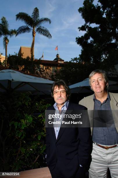 English TV and Movie writers and creators of Auf Wiedersehen, Pet , Ian Le Frenais and Dick Clement The Beverly Hills Hotel March 12, 2002 in Beverly...