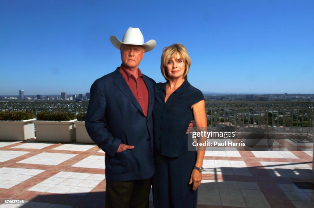 Larry Hagman, Linda Gray