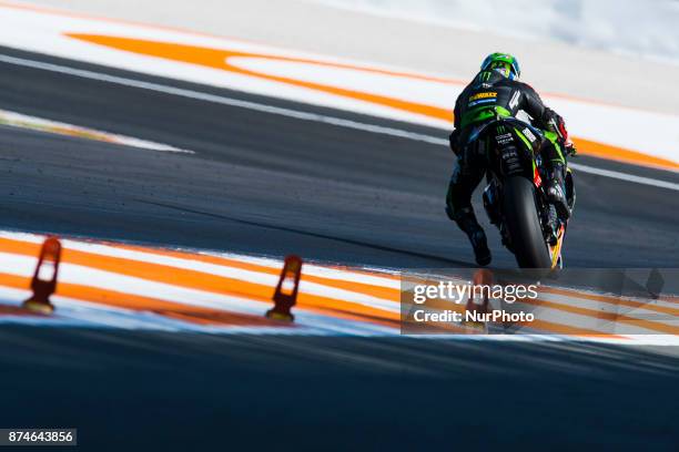 Johann Zarco Monster Yamaha Tech 3 during the tests of the new season, MotoGP 2018. Circuit of Ricardo Tormo,Valencia, Spain. Wednesday 15th of...