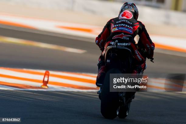 Takaaki Nakagami Lcr Honda Idemitsu during the tests of the new season, MotoGP 2018. Circuit of Ricardo Tormo,Valencia, Spain. Wednesday 15th of...