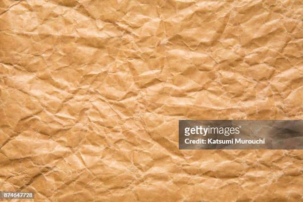 wrinkled wax paper texture background - papel de cera fotografías e imágenes de stock