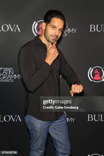 Ricardo Laguna attends the gift lounge during the 18th annual Latin Grammy Awards at MGM Grand Garden Arena on November 15, 2017 in Las Vegas, Nevada.