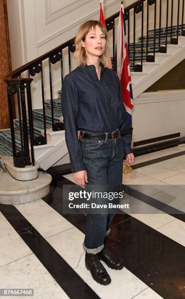 Sienna Guillory attends Canada Goose x London: Celebrating London Flagship Opening and 60th Anniversary at Canada House on November 15, 2017 in...