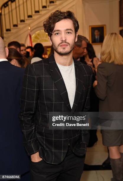 Alexander Vlahos attends Canada Goose x London: Celebrating London Flagship Opening and 60th Anniversary at Canada House on November 15, 2017 in...