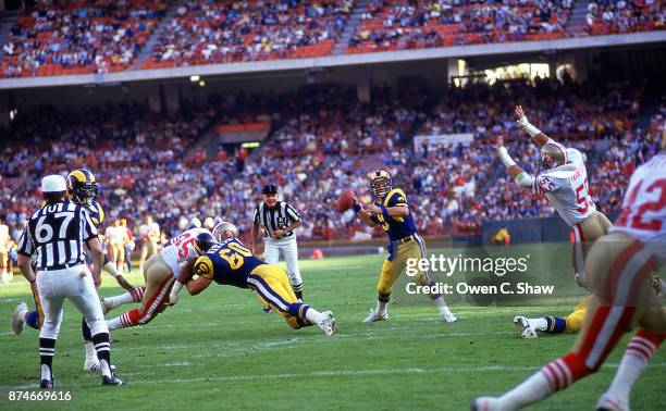 Jeff Kemo Rams 84 Jeff Kemp Rams Photos & High Res Pictures - Getty Images
