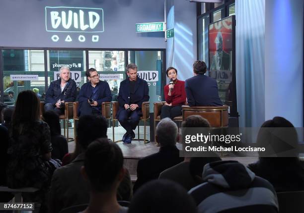 Screenwriter Anthony McCarten, director Joe Wright, and actors Ben Mendelsohn and Kristin Scott Thomas visit Build Studio to discuss the movie...