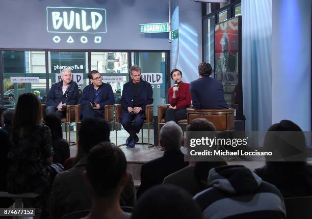 Screenwriter Anthony McCarten, director Joe Wright, and actors Ben Mendelsohn and Kristin Scott Thomas visit Build Studio to discuss the movie...