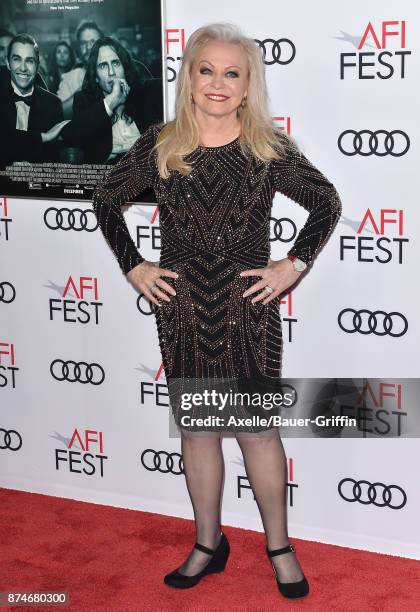 Actress Jacki Weaver arrives at the AFI FEST 2017 presented by Audi - screening of 'The Disaster Artist' at TCL Chinese Theatre on November 12, 2017...