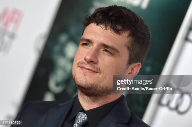 Actor Josh Hutcherson arrives at the AFI FEST 2017 presented by Audi - screening of 'The Disaster Artist' at TCL Chinese Theatre on November 12, 2017...