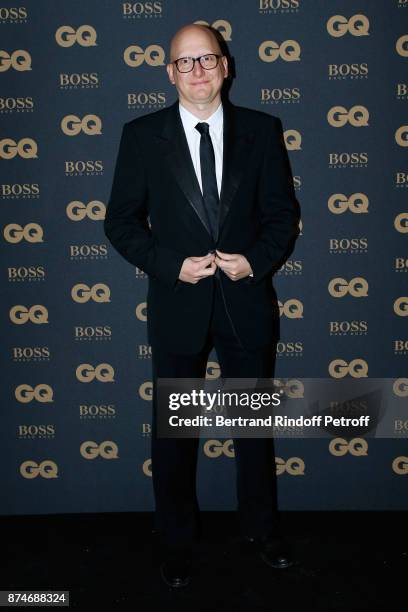 Director of TF1 programs, Ara Aprikian attends the GQ Men of the Year Awards 2017 at Le Trianon on November 15, 2017 in Paris, France.