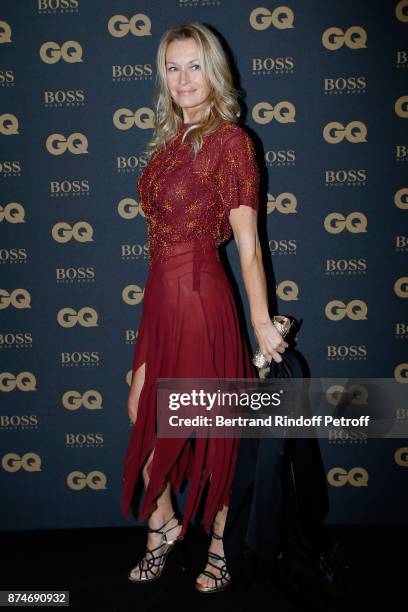 Estelle Lefebure attends the GQ Men of the Year Awards 2017 at Le Trianon on November 15, 2017 in Paris, France.