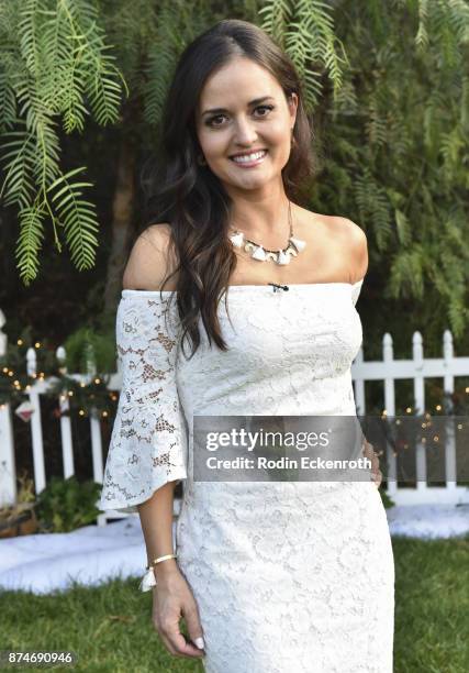 Actress Danica McKellar visits Hallmark's "Home & Family at Universal Studios Hollywood on November 15, 2017 in Universal City, California.